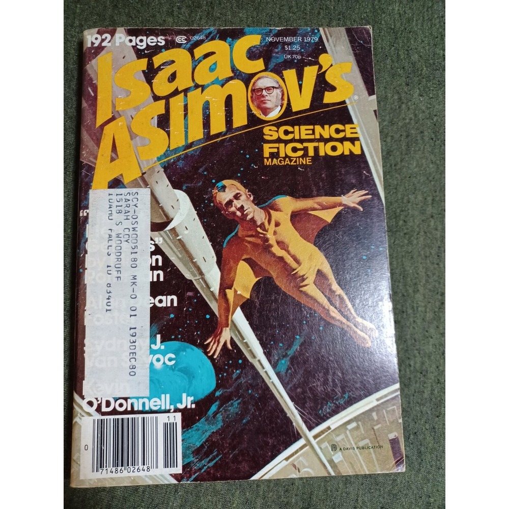 Isaac Asimov's‎ Science Fiction November 1979 Digest Magazine A Davis